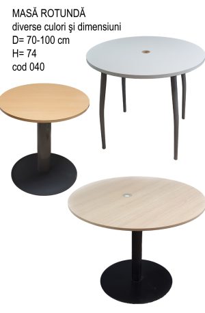 Mese rotunde diverse